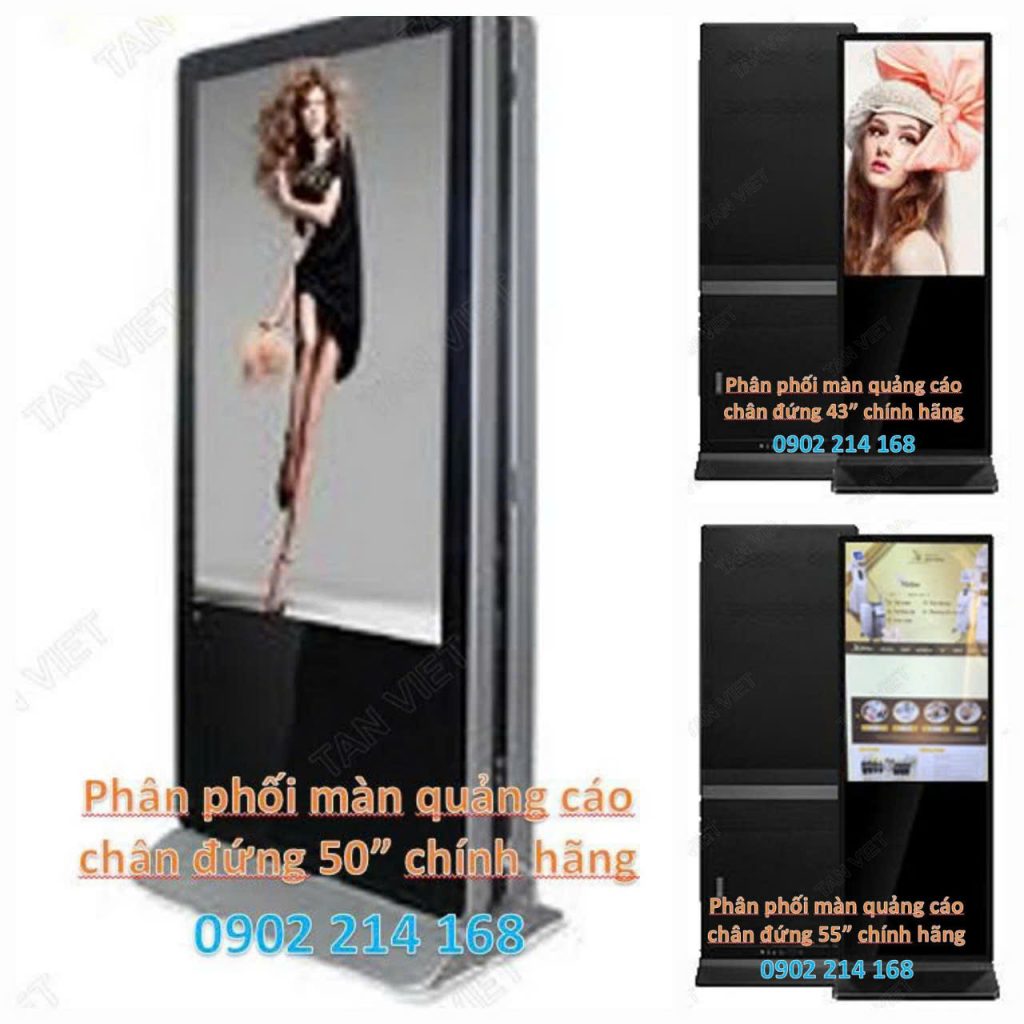 màn hình quảng cáo chân đứng